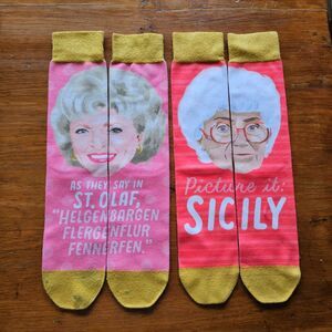 The Golden Girls Socks Womens Rose Sophia